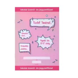 Student ICO: Carnet de mesaje școlare, A5