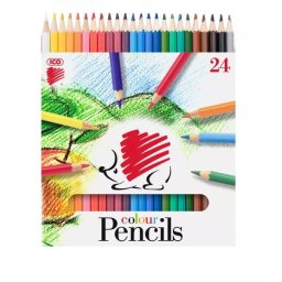 ICO Arici: Creioane colorate - set de 24 buc.