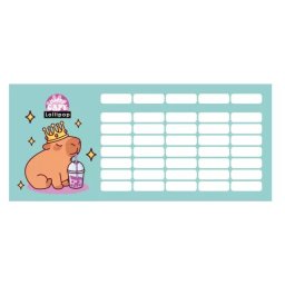 Lollipop Capybara: Orar