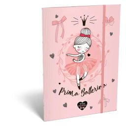 Lovely Ballerina: Mapă cu elastic - A4