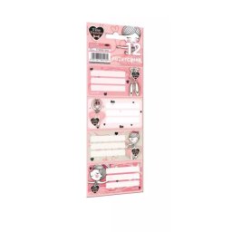 Lovely Balerina: Etichete pentru caiet – set de 12 buc.