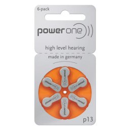 SET BATERII AUDITIVE POWER ONE VARTA P13 BL 6