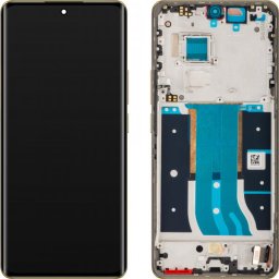 Piese si componente Display cu Touchscreen Realme 12 Pro, cu Rama, Auriu (Navigator Beige), Service Pack 621029000163
