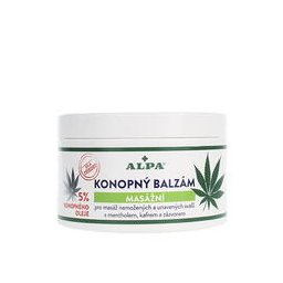 Alpa Hemp massage balm with hemp oil