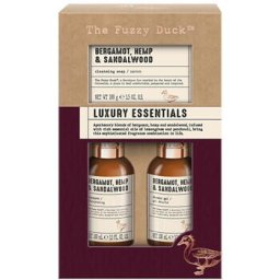 Men Hair & Body Care Set ( bergamot, hemp & sandalwood ) - gift set