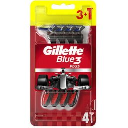 Gillette Blue3 Plus 3+1 pcs - disposable razors
