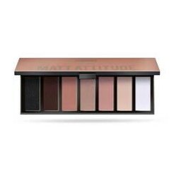 Paleta de farduri de ochi Pupa Make Up Stories, 002 Vibratii Fumurii, 7 nuante, multicolor, 13.3 g