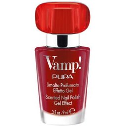 Vamp! Red Fragrance Scented Nail Polish Gel Effect 9 ml