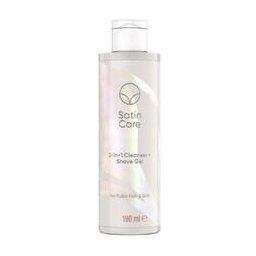 Satin Care 2-in-1 Cleanser + Shave Gel
