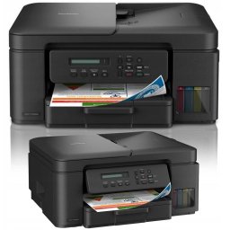 Multifunctionala BROTHER DCPT735DWYJ1 Color Inkjet A4 MFP Ink Tank System ADF Duplex 16/9ipm Wireless LCD panel AirPrint White