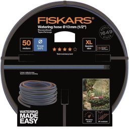 Furtun de gradina Fiskars Q4 1027106, 13 mm (1/2"), 50 m