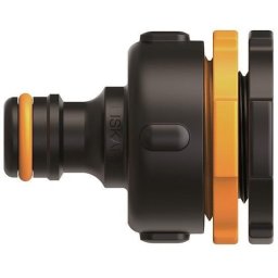 Conector pentru robinet Fiskars MULTI, filet interior 1/2", 3/4", 1