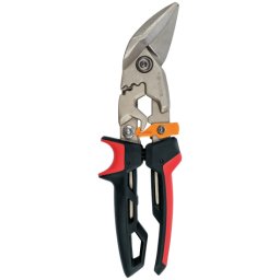 Foarfeca pentru tabla Fiskars PowerGear, cotita pe stanga