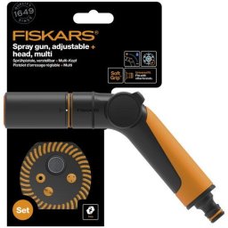 Set pistol pentru stropit, jet reglabil + cap pistol pentru stropit jet multi