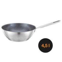 Tigai si seturi Tigaie wok, din otel inoxidabil, antiaderenta, Fiskars All Steel, Ø 28 cm