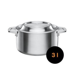 Oala din otel inoxidabil, antiaderenta, Fiskars Norden, 3l