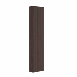 Dulap inalt suspendat Gala Canaletto 162 cm, nuc negru mat