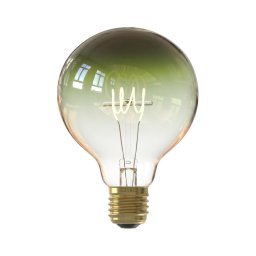 Bec LED filament reglabil G125 E27/4W/230V 1800K verde