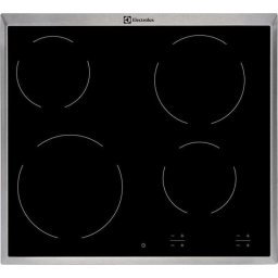 Plita Incorporabila Electrolux EHF6240XXK | Vitroceramica, 4 Zone, Touch Control, Negru, 57.6x51.6x3.8cm