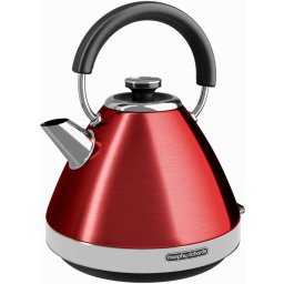 Fierbator Morphy Richards 100133 | 1.5L, 3000W, Rosu, Filtru Anticalcar
