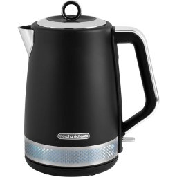 Fierbator Morphy Richards 108020 | 1.7L, 2200W, Illumination, Negru-Argintiu