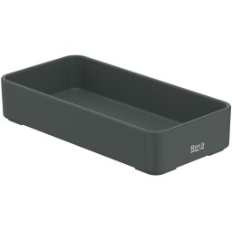 Recipient accesorii Roca Onda A817671C70 | 75x151x30mm, plastic, verde