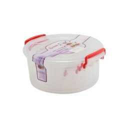 Cutii din Plastic pentru Depozitarea Alimentelor, 4 Bucati, Transparente, Perfect Home