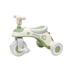 Tricicleta Verde Copii, cu Roti Rezistente