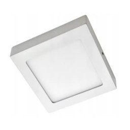 Aplica LED, Putere 6W, Forma Patrata, Contur Metalic, 220 V