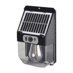 Lampa de Perete, 1 Led, Incarcare Solara si Senzor, Telecomanda, Z-tools