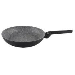 Tigaie Aluminiu, Interior granit, Compatibil Inductie, 26 cm, Maner Soft Touch