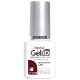 Oja Semipermanenta Depend Gel IQ UV LED, Bordeaux Lips, 5 ml
