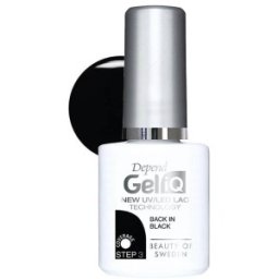 Oja Semipermanenta Depend Gel IQ UV LED, Back in Black, 5 ml