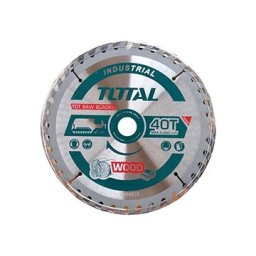 Panza de ferastrau TCT pentru lemn 160x25,4 mm TOTAL Industrial