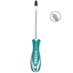 Surubelnita dreapta TOTAL 6.5 x 150 mm din otel S2, gama industriala