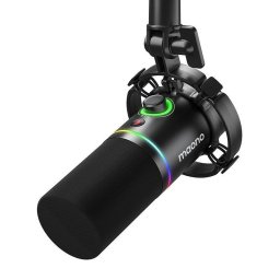 Microfon Dinamic maono PD200x Iluminare RGB Negru