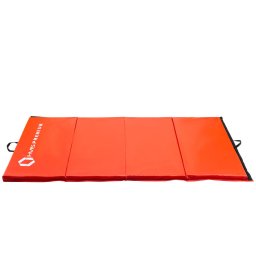 Saltea de gimnastică pliabilă gri 2400x1200x50mm HMS MGS01