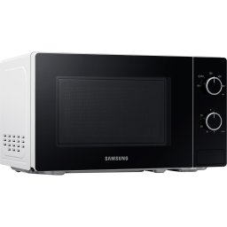 Cuptor cu microunde MS20A3010AH, 20 L, 700 W, 5 trepte de putere, control mecanic, functie decongelare, temporizator, iluminare LED, Alb
