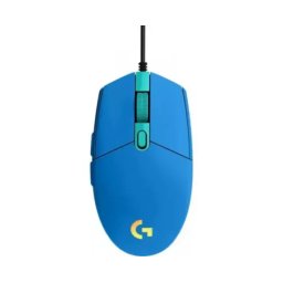 Mouse gaming cu fir Logitech G102 Lightsync 8000 DPI – precizie, viteză și iluminare RGB dinamică