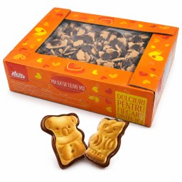 NEFIS Biscuiți Choco Animal 1.7KG