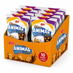 Bax NEFIS Biscuiți Choco Animal 200G (10 Buc/Cutie)