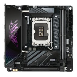 Placa de baza GIGABYTE Z890I AORUS ULTRA, LGA1851, DDR5, BT, Wi-Fi, Mini-ITX, Negru Z890I AORUS ULTRA
