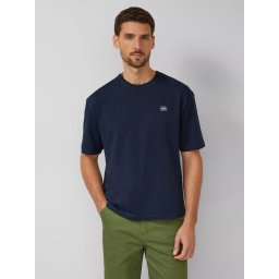 s.Oliver Tricou barbati, din jerseu gros de bumbac, Modern fit, Bleumarin inchis (SELECTATI MARIMEA: S)