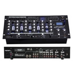Mixer BST ACTIV218 | 6 Canale, Bluetooth, USB/SD, 14 Intrari, Rack 19"
