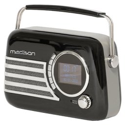 Radio Portabil Madison FREESOUNDBK40 | Vintage, FM/DAB, Bluetooth, 4W