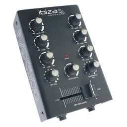 Mixer Ibiza Sound MIX500 | 2 Canale