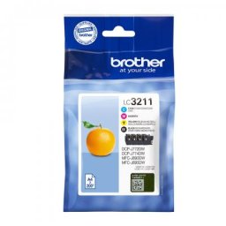 Cartuse Cerneala Brother LC3211VALDR | CMYK, Multipack, Original