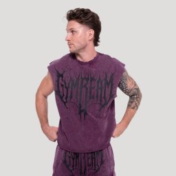 GymBeam Maiou pentru sală cu buzunare și model „Abyss” XXL