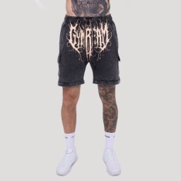 GymBeam Pantaloni scurți Abyss Charcoal XXL