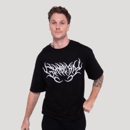 GymBeam Tricou Thorn Black XXL